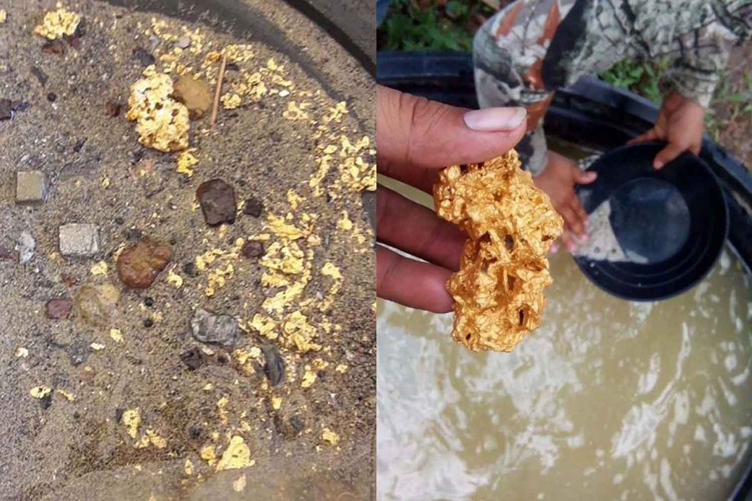 Jumpa lombong emas depan rumah, penduduk bersorak hinggalah benda ni terjadi
